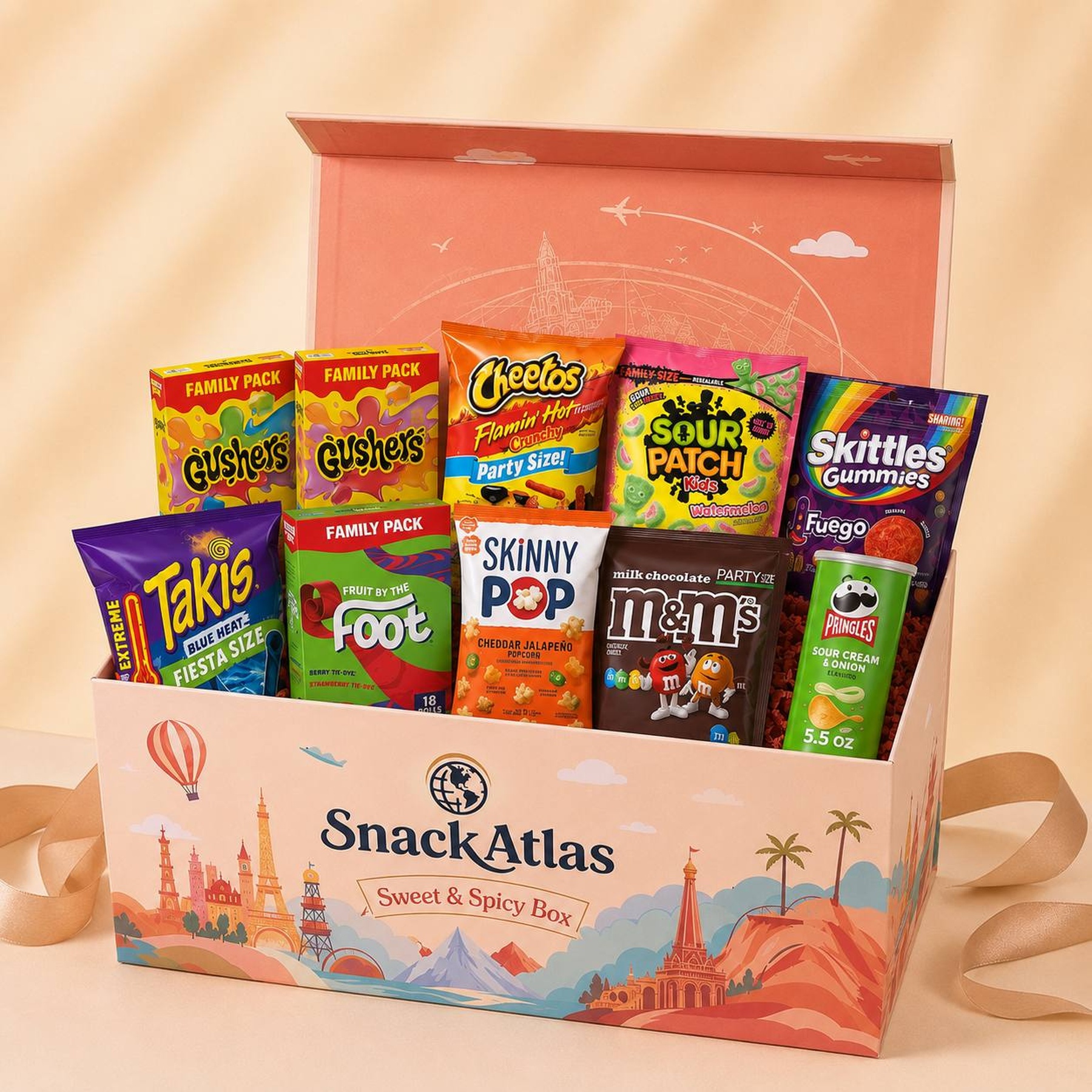 SnackAtlas Sweet & Spicy Box product image