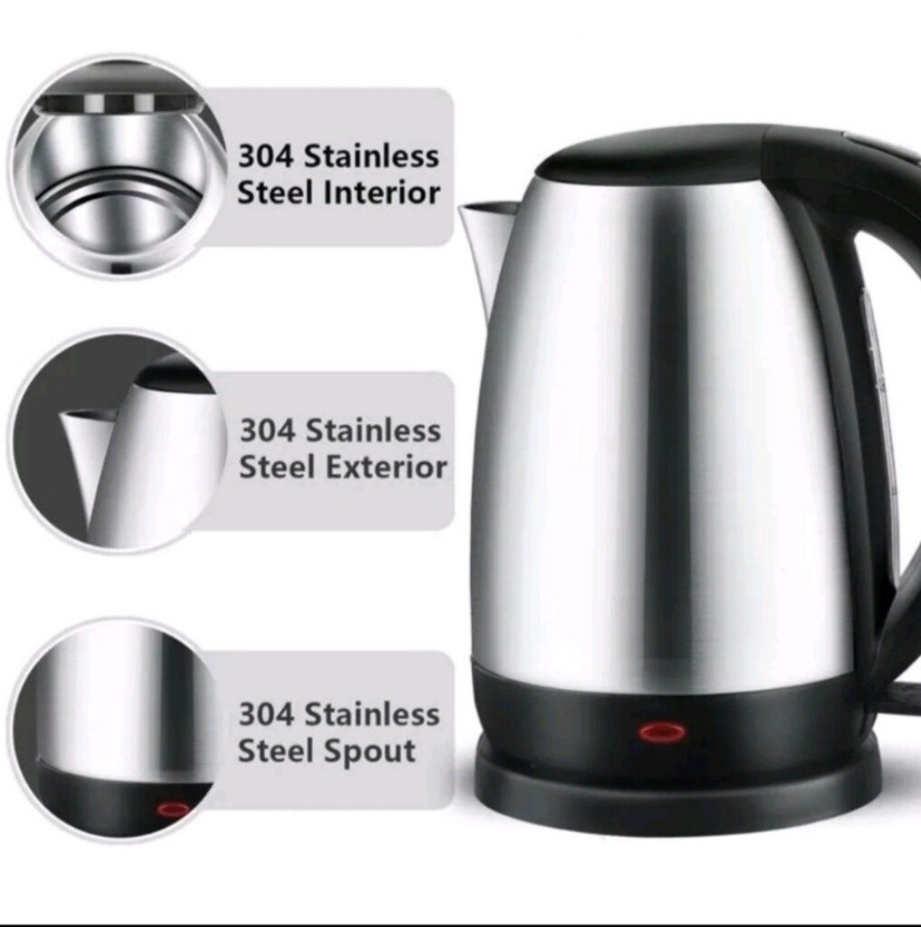 ROMAAN 2L Stainless Steel Electric Kettle