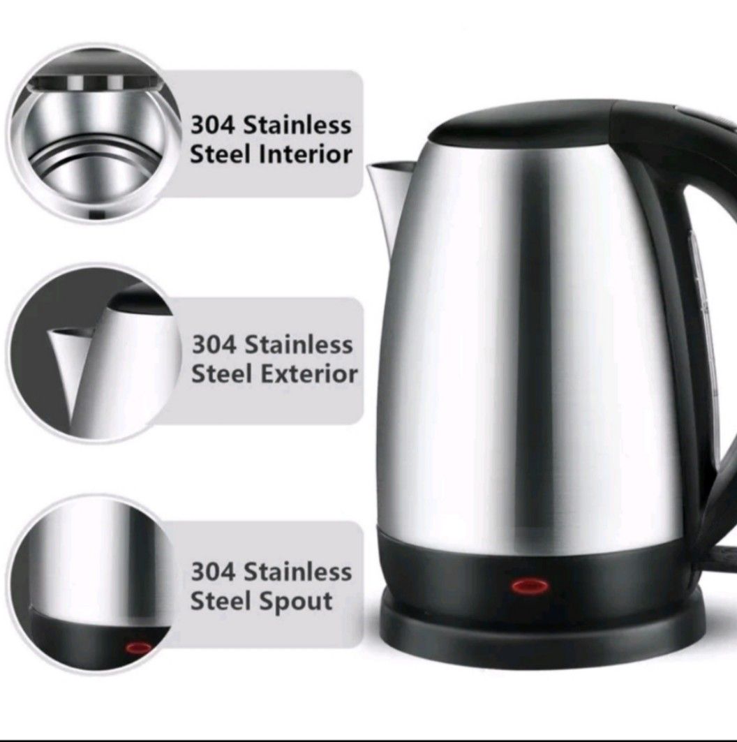 ROMAAN 2L Stainless Steel Electric Kettle ROMAAN 2L Stainless Steel Electric Kettle