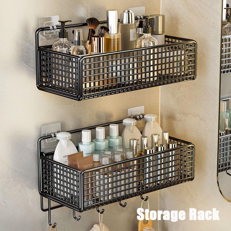 Wall Mounted Bathroom & Shower Storage Shelf