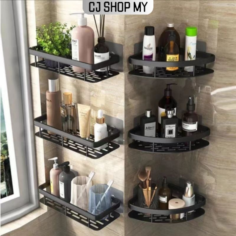 Bathroom Corner Shelf & Toilet Storage Rack