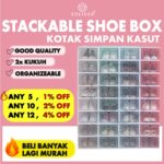 Colourful Plastic Shoe Storage Box
