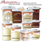Autumnz One-Push Airtight Food Storage Container