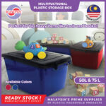 Maxware Stackable Plastic Storage Box