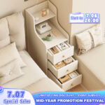 Bedside table white side cabinet bedroom bedside cabinet with drawer small