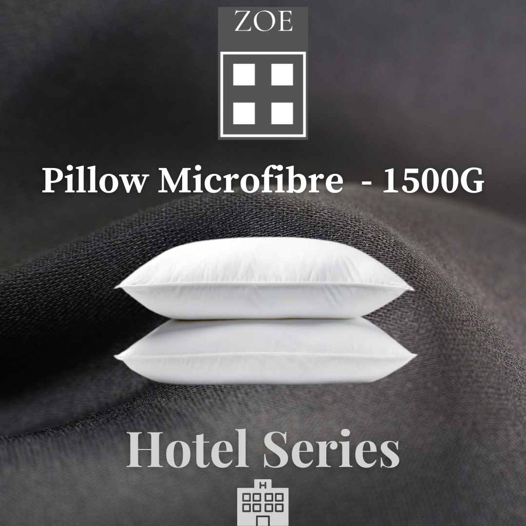 Hotel Microfiber Pillow 1500G Hotel Microfiber Pillow 1500G