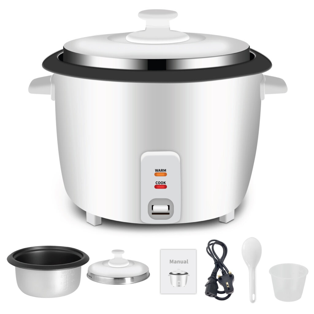 CHRIS 2L Mini Electric Rice Cooker – Non-Stick Pot