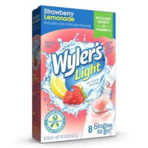 Wyler’s Light Strawberry Lemonade Drink Mix 8ct