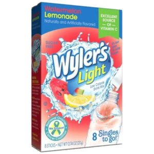 Wyler’s Light Watermelon Lemonade Drink Mix 8ct