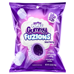 Stuffed Puffs Gummy Fuzions Sour Berry 123g