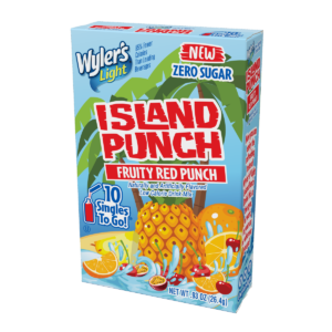 Wyler’s Light Island Punch Fruity Red Punch Drink Mix 10ct