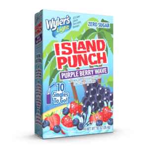 Wyler’s Light Island Punch Purple Berry Wave Drink Mix 10ct