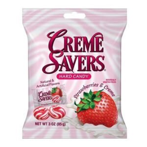 Creme Savers Strawberries & Creme 88g
