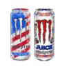 Monster Ultra Red White & Razz/ Strawberry Lemonade Bundle 2 x 473ml