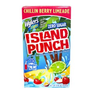 Wyler’s Light Island Punch Chillin Berry Limeade Drink Mix 10ct