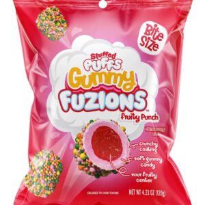 Stuffed Puffs Gummy Fuzions Fruity Punch 120g