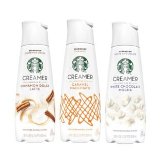 Starbucks Coffee Bundle 828ml x 3 White Chocolate Mocha, Caramel Macchiato & Cinnamon Dolce Latte