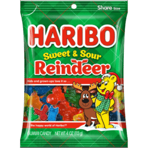 Haribo Sweet & Sour Reindeer (113g)