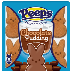 Peeps Marshmallow Bunnies Chocolate Pudding Chicks 8ct (85g)
