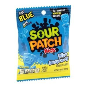 Sour Patch Kids Blue Raspberry Peg Bag (141g)