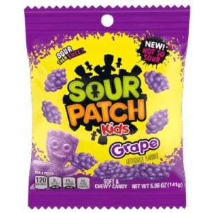 Sour Patch Kids Grape Peg Bag (141g)