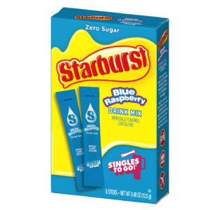 Starburst Blue Raspberry Drink Mix 6ct