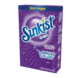 Sunkist Grape Drink Mix 6ct