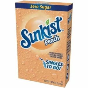 Sunkist Peach Drink Mix 6ct